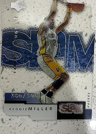 2000-01 Upper Deck Slam #unknown Reggie Miller — front