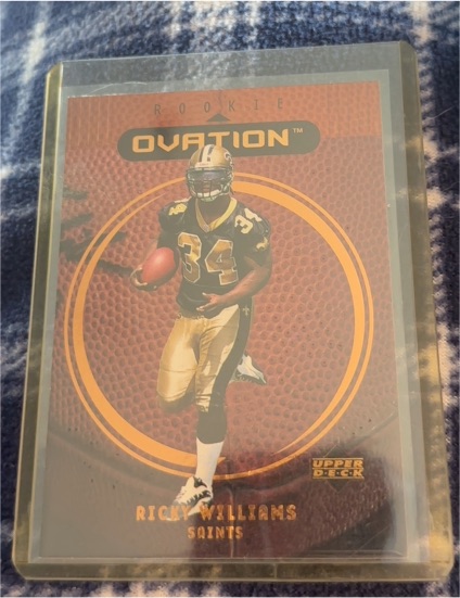 1999 Upper Deck Ovation #65 Ricky Williams — front