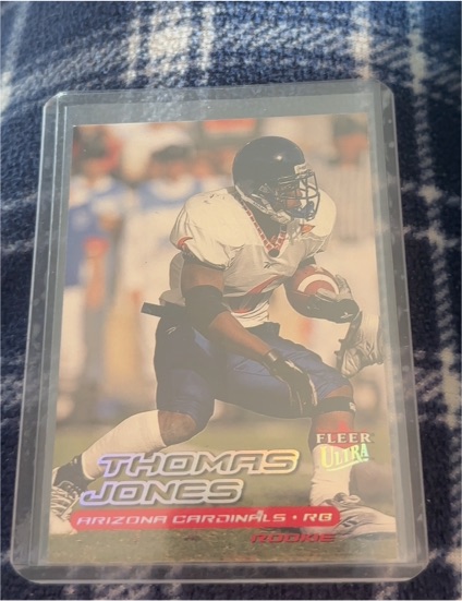 2000 Fleer Ultra #223 Thomas Jones — front