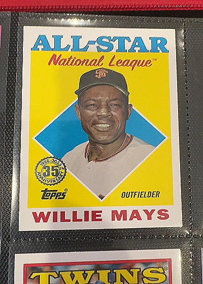 2023 Topps Series 2 - 1988 Topps All-Star Baseball #88AS-38 Willie Mays — front