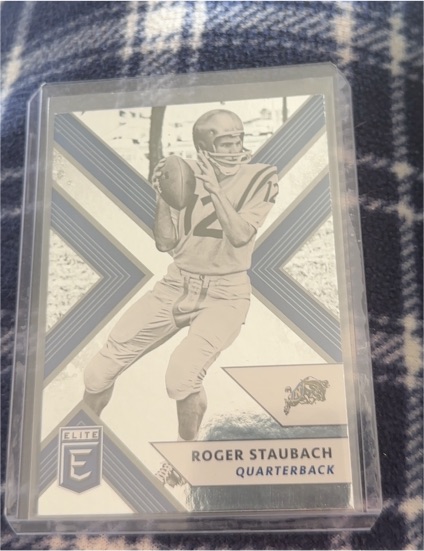2018 Panini Elite Draft Picks #85 Roger Staubach — front