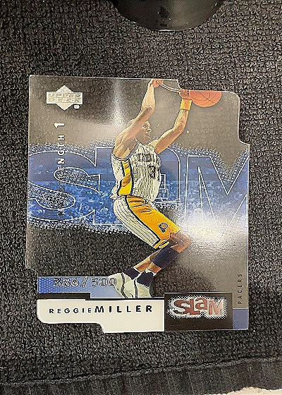 2000-01 Upper Deck Slam #336 Reggie Miller — front