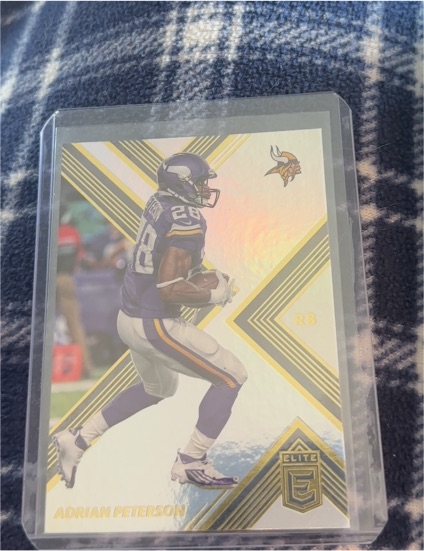 2017 Donruss Elite #62 Adrian Peterson — front