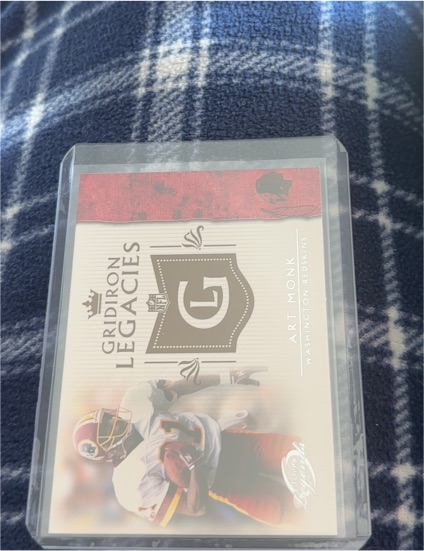 2011 Topps Gridiron Legends Gridiron Legacies #GL-AM Art Monk — front
