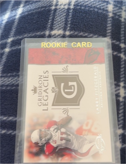 2011 Topps Gridiron Legends Gridiron Legacies #GL-LF Larry Fitzgerald — front