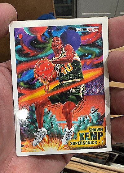 1993-94 Fleer #233 Shawn Kemp — front