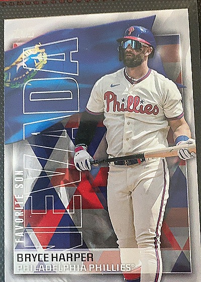 2023 Topps #FS-2 Bryce Harper Favorite Sons — front