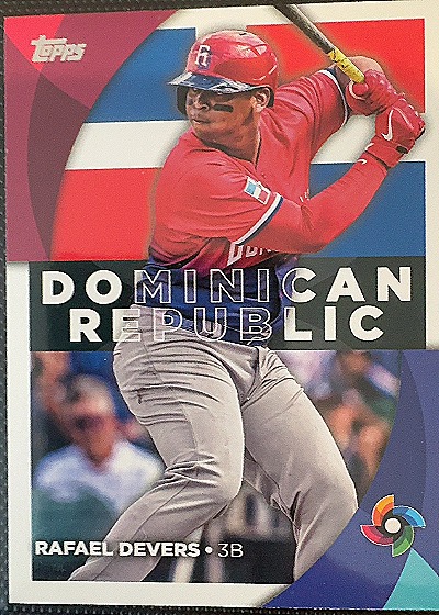 2023 Topps Series 2 World Baseball Classic #WBC-8 Rafael Devers Dominican Republic — front