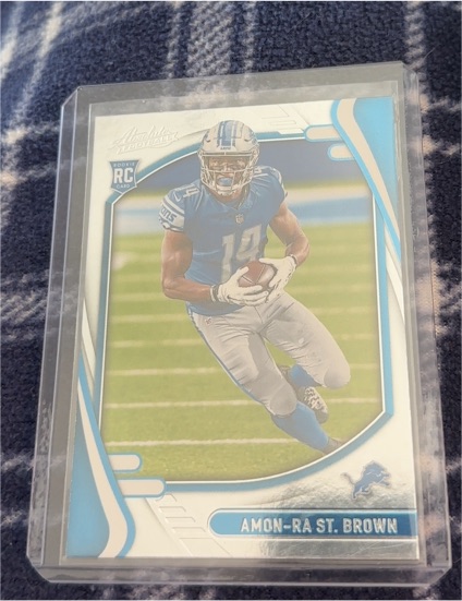 2021 Panini Absolute #131 Amon-Ra St. Brown — front