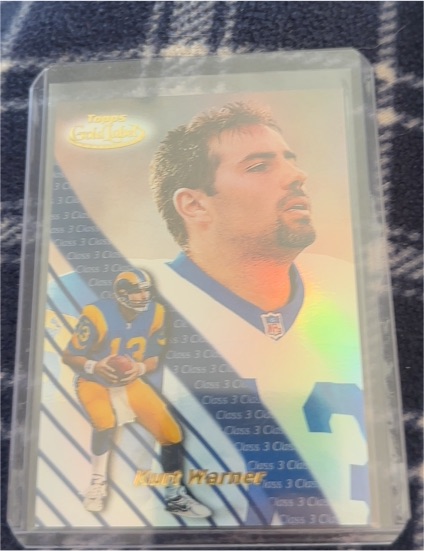 1999 Topps Gold Label #3 Kurt Warner — front