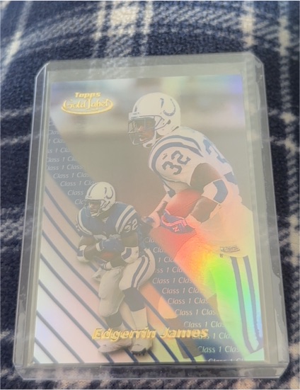 2000 Topps Gold Label #5 Edgerrin James — front