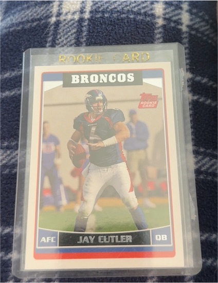 2006 Topps #365 Jay Cutler Rookie Card Denver Broncos — front