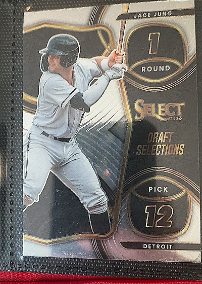 2023 Panini Select Draft Selections #12 Jace Jung — front