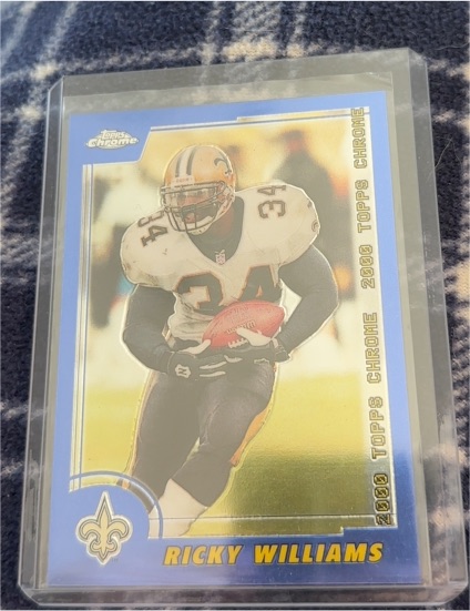 2000 Topps Chrome #26 Ricky Williams — front