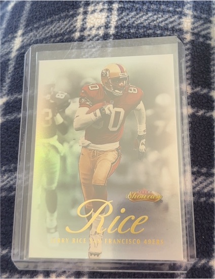 2000 Fleer Showcase #15 Jerry Rice — front