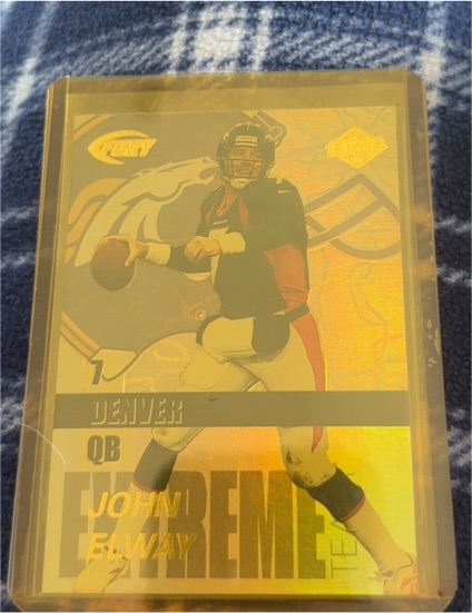 1999 Collector's Edge Fury Extreme Team #E3 John Elway — front