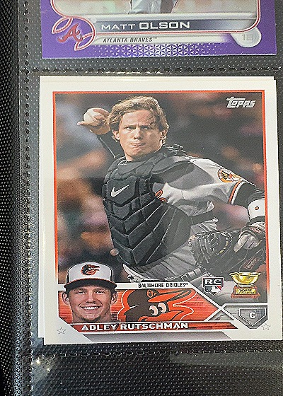 2023 Topps #250 Adley Rutschman Rookie Card — front