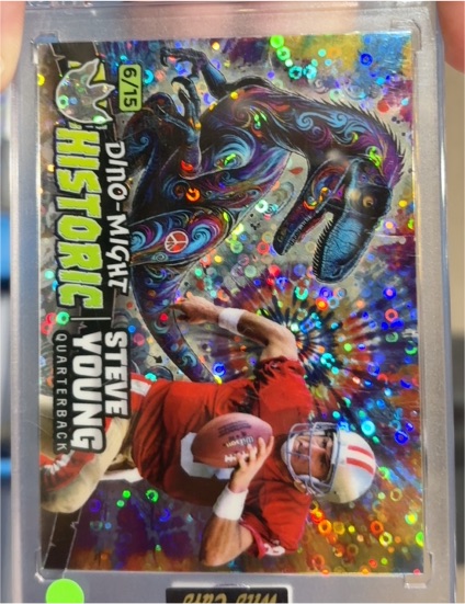2024 Wild Card Dino-Might Pre Historic #6 Steve Young — front