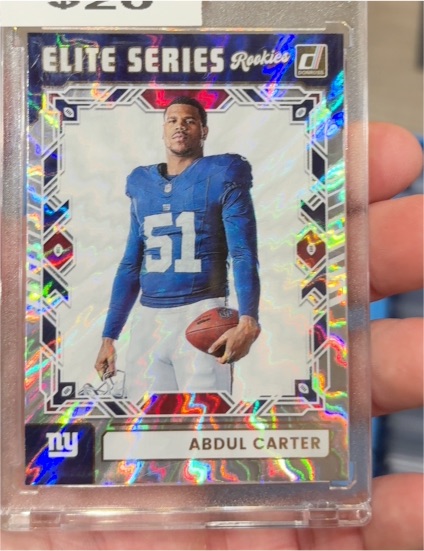2025 Donruss Elite Series Rookies #ESR-ACR Abdul Carter — front