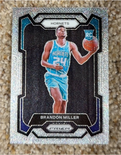 2023-24 Panini Prizm #152 Brandon Miller — front