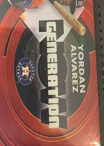 2022 Topps #GN-15 Yordan Alvarez Generation Now — front