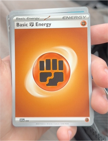 2023 Pokémon Scarlet & Violet #006 Basic Fighting Energy — front