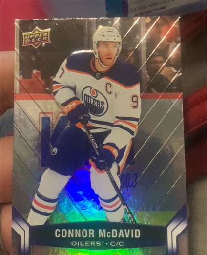 2023-24 Upper Deck Tim Hortons #97 Connor McDavid — front