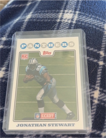 2008 Topps Kickoff #180 Jonathan Stewart — front