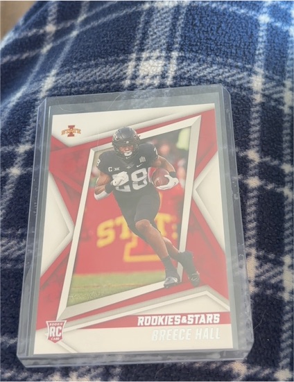 2022 Panini Chronicles Draft Picks Rookies & Stars #6 Breece Hall — front