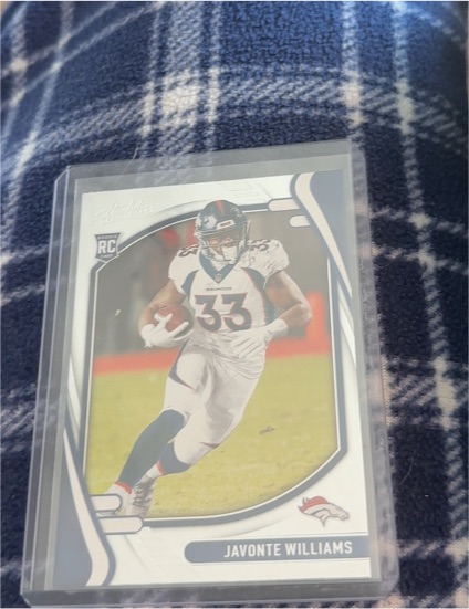 2021 Panini Absolute #115 Javonte Williams — front