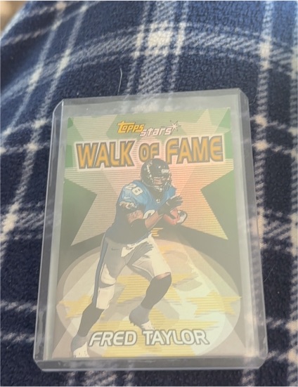 2000 Topps Stars Walk of Fame #W8 Fred Taylor — front