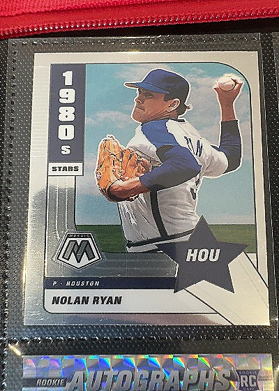 2022 Panini Mosaic 1980s Stars #290 Nolan Ryan — front
