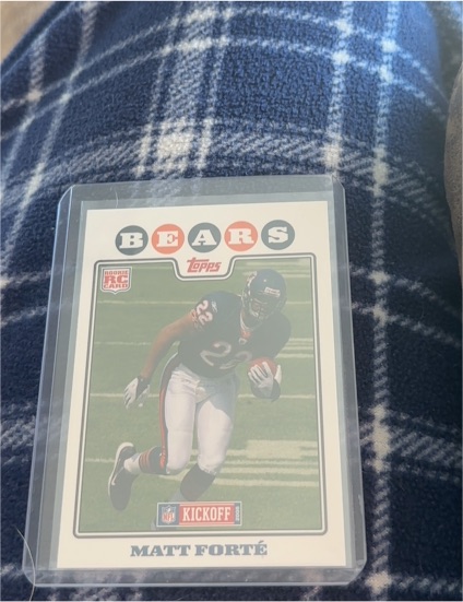 2008 Topps Kickoff Matt Forté — front