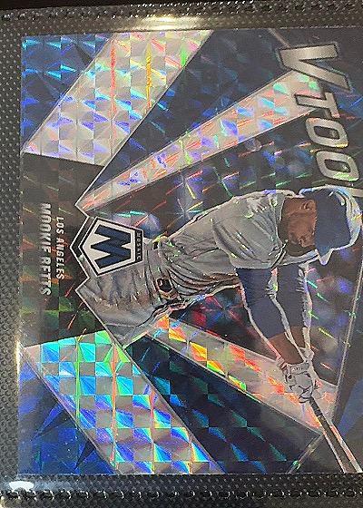 2022 Panini Mosaic #VT-2 Mookie Betts V Tool — front
