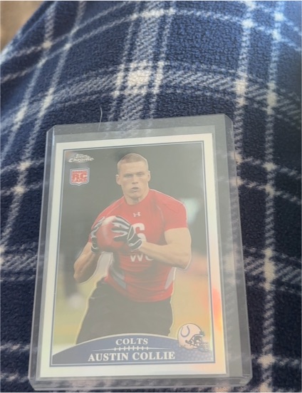 2009 Topps #339 Austin Collie — front