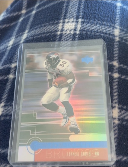 1999 Upper Deck 21 TD Salute #TD8 Terrell Davis — front
