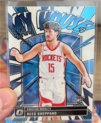 2024-25 Panini Donruss Optic #18 Reed Sheppard My House — front