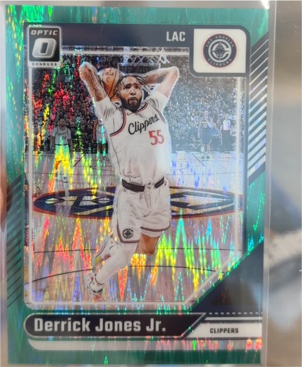 2024-25 Donruss Optic #71 Derrick Jones Jr. — front
