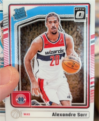 2024-25 Panini Donruss Optic #276 Alexandre Sarr — front