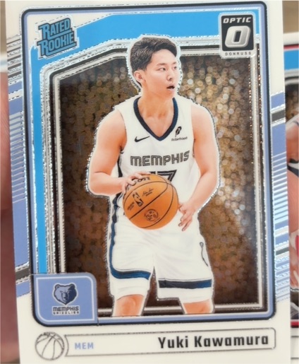 2024-25 Donruss Optic #287 Yuki Kawamura — front
