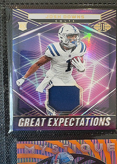2023 Panini Illusions Great Expectations #GE-JDO Josh Downs — front