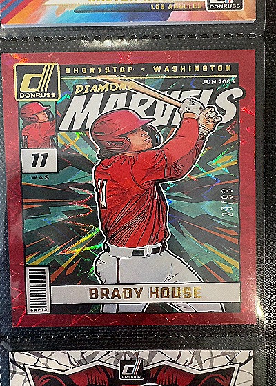 2024 Donruss #10 Brady House Diamond Marvels — front