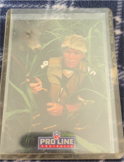 1991 Pro Line Portraits Brett Favre — front
