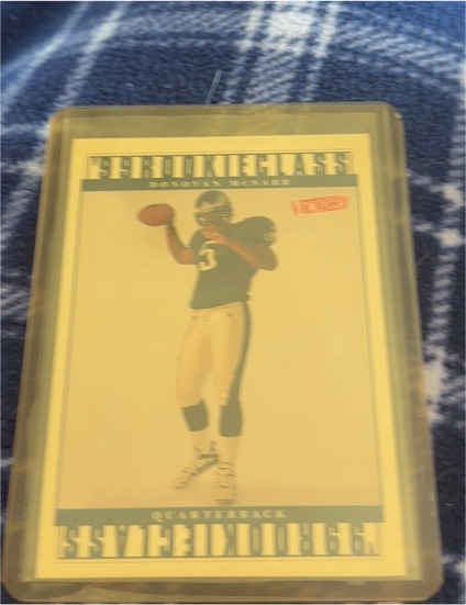 1999 Upper Deck Victory #382 Donovan McNabb Rookie Card — front