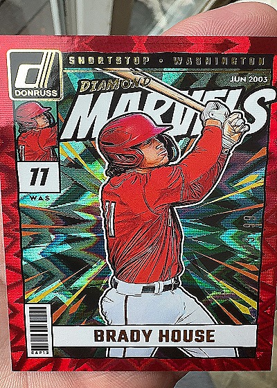 2024 Donruss Diamond Marvels #10 Brady House — front