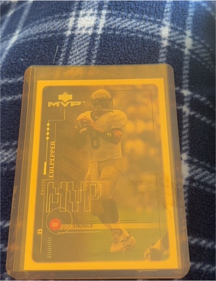 1999 Upper Deck MVP #204 Daunte Culpepper — front