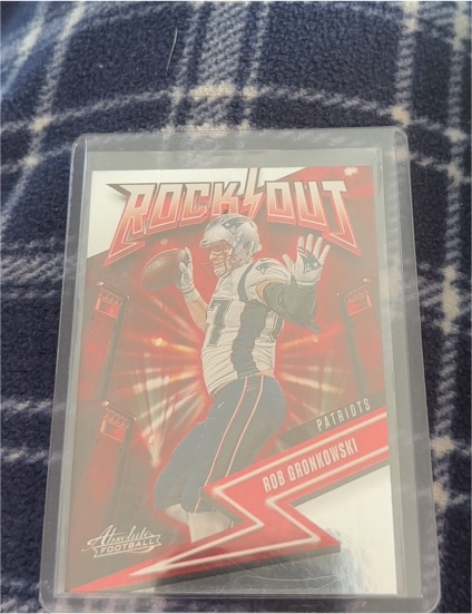2023 Panini Absolute #6 Rob Gronkowski Rock Out — front