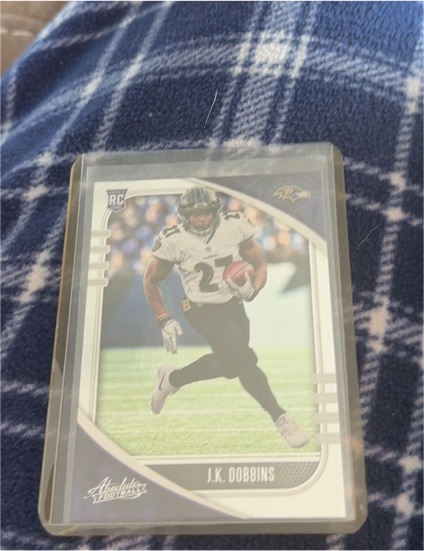 2020 Panini Playbook #113 J.K. Dobbins — front