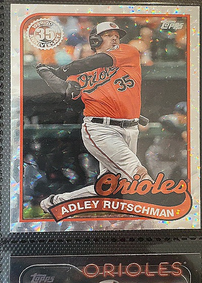 2024 Topps Series 1 1989 35th Anniversary #89B-19 Adley Rutschman — front