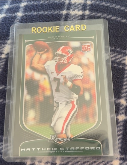 2009 Bowman Draft #111 Matthew Stafford — front